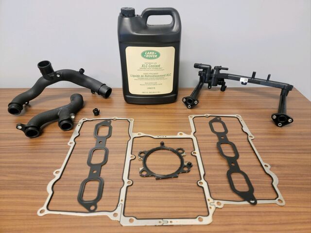 Genuine Land Rover 3.0 Super Charged Water Outlet Pipe Kit