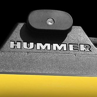 BDTrims | Chrome Roof Rack Letters for Hummer H2 Plastic Inserts (3 rails set)