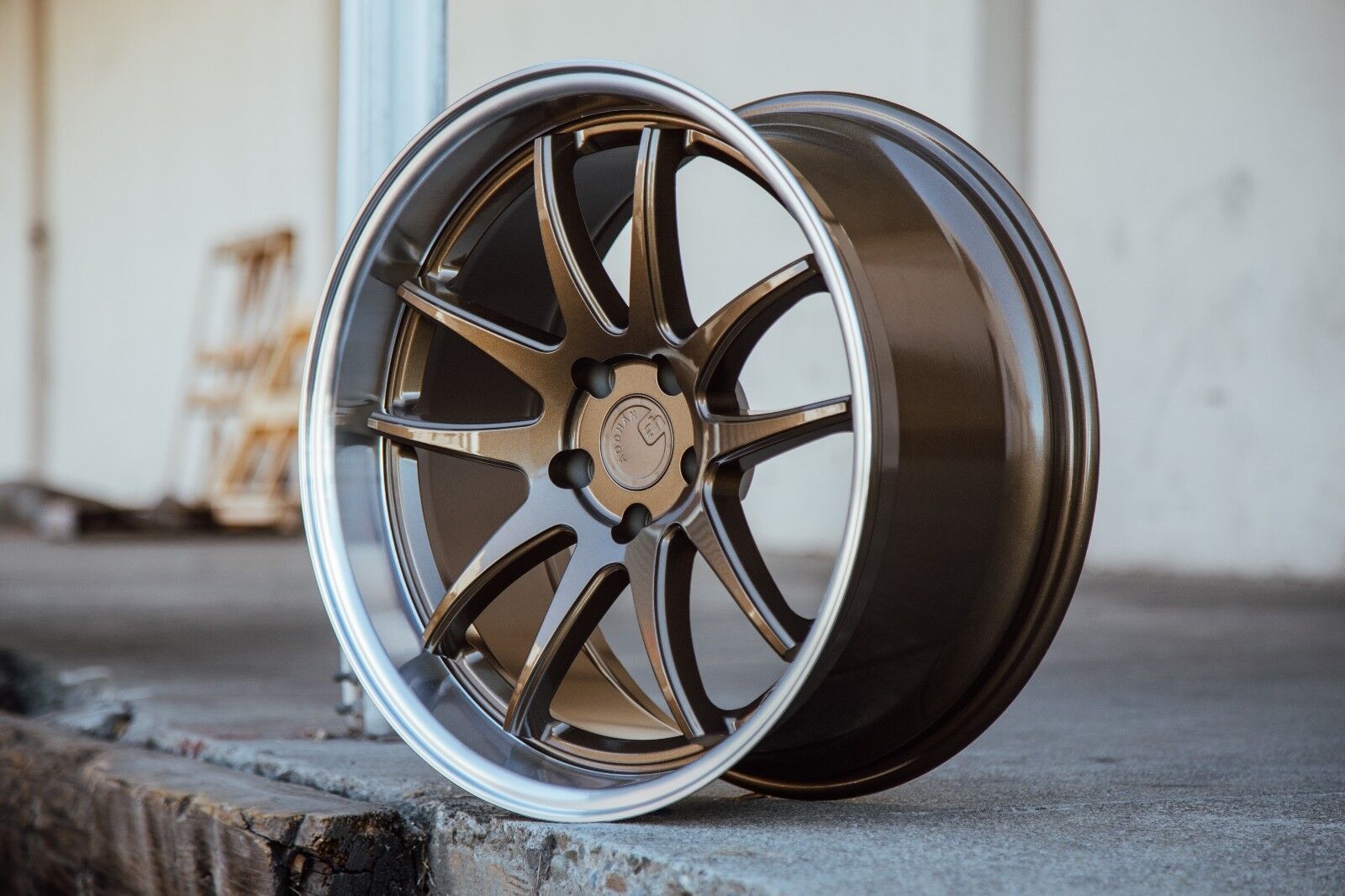 Aodhan DS02 18x9.5 +30 5x114.3 Bronze IS250 Supra RX7 GS300 SC400 Civic WRX TLX