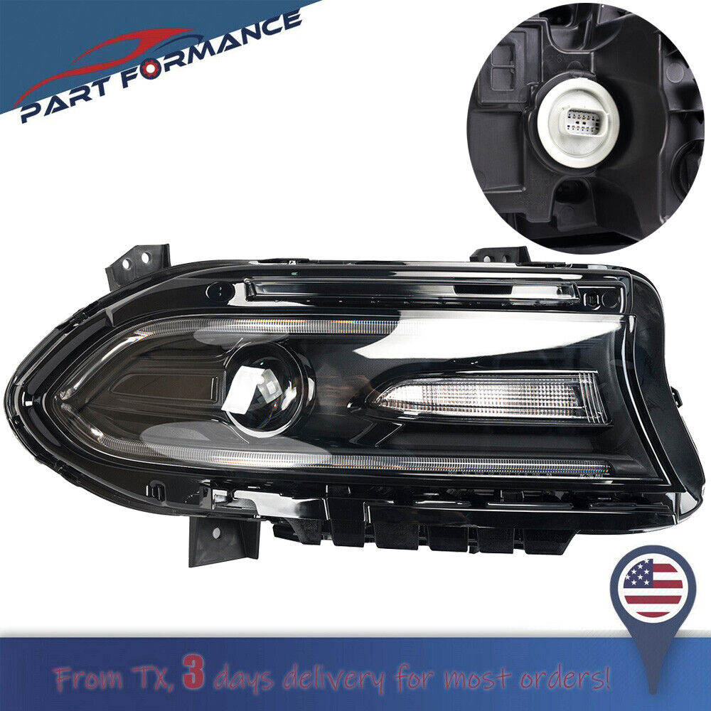 For Dodge Charger 2015-22 HID Headlight Lamp Right Passenger Side 68214398AA