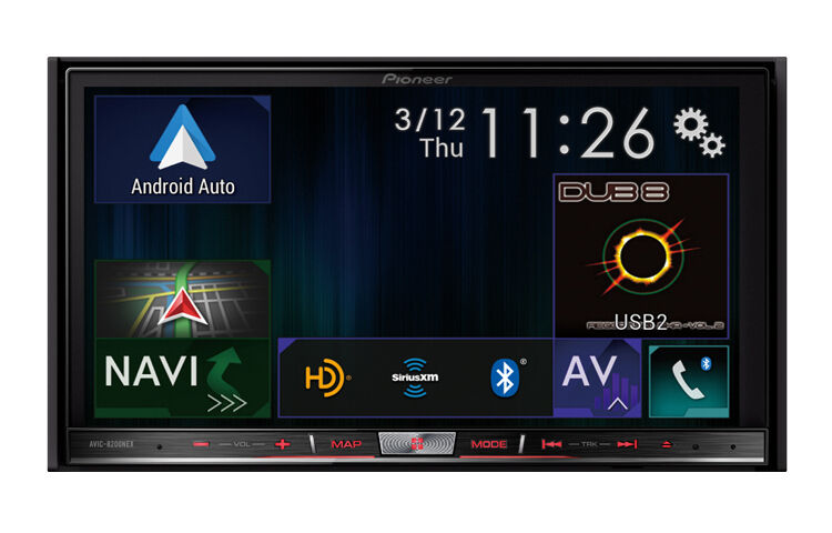 Pioneer AVIC-8200NEX Double 2 DIN DVD/CD Player GPS Bluetooth HD Radio CarPlay