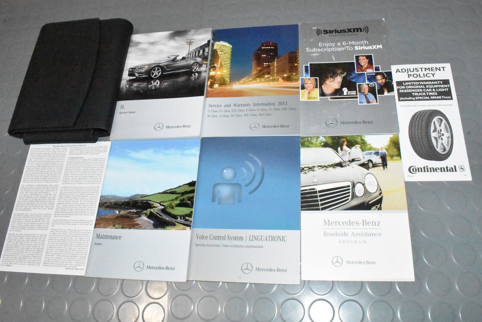 2013 Mercedes Benz SL550 SL Class 550 Owners Manual - SET