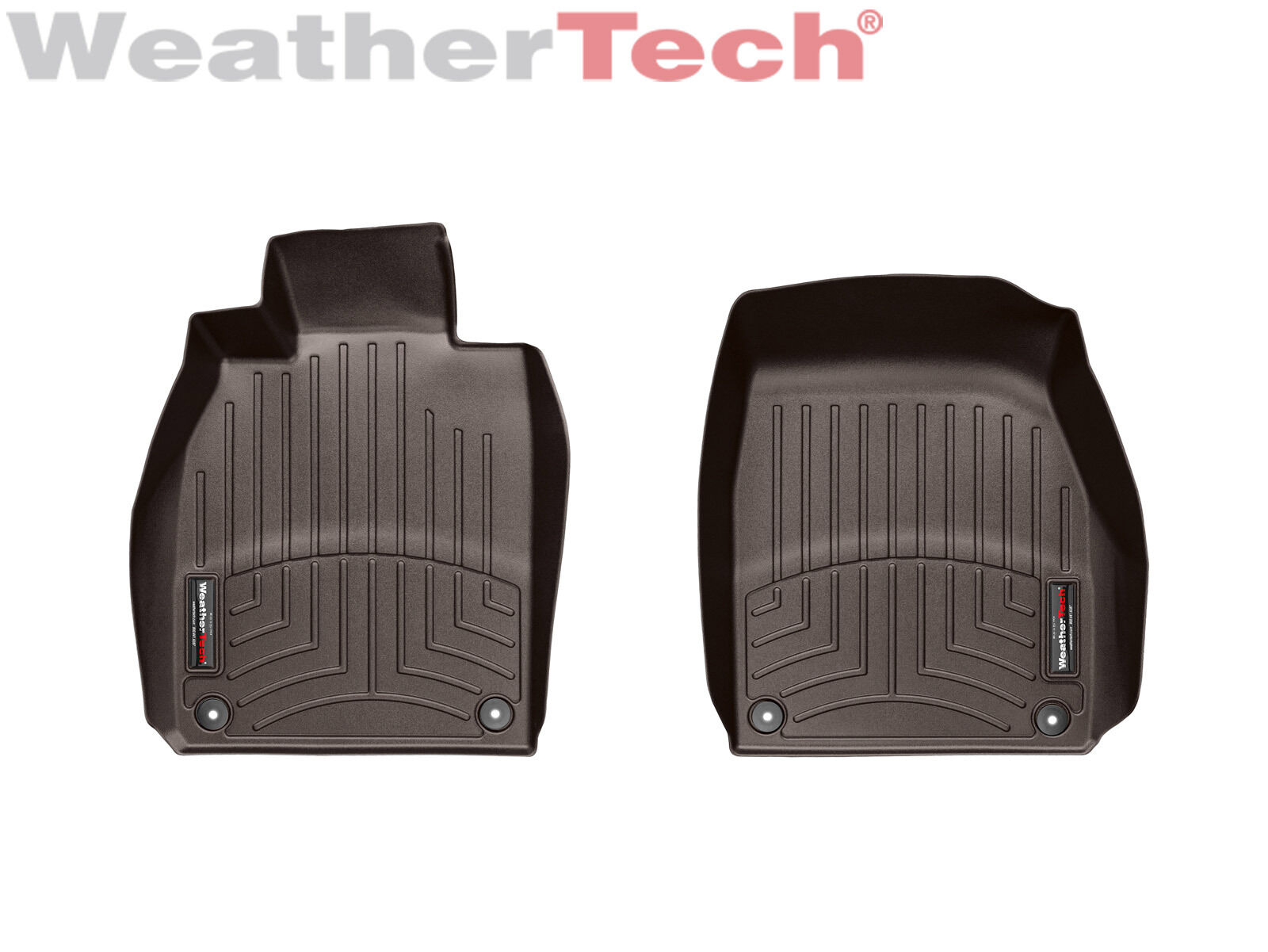 WeatherTech FloorLiner Mats for Porsche 911 (991) - 2012-2018 - 1st Row - Cocoa