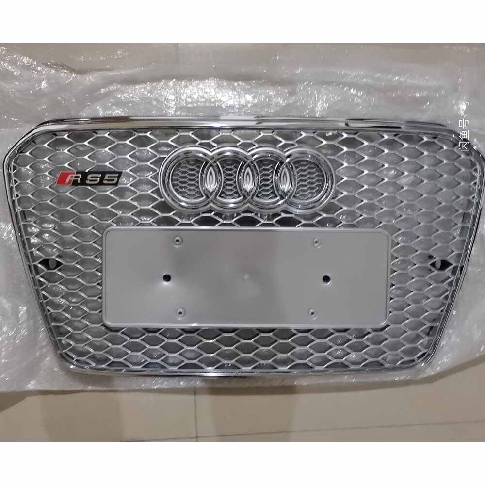 2012 2013 2014 2015 2016 For AUDI A5 S5 RS5 Front bumper black mesh Grill grille