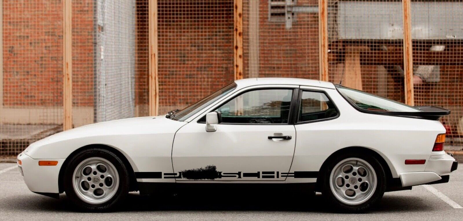 Negative Stripe Custom Side Decals for Porsche 1982-1991 944 S Carrera GT Turbo