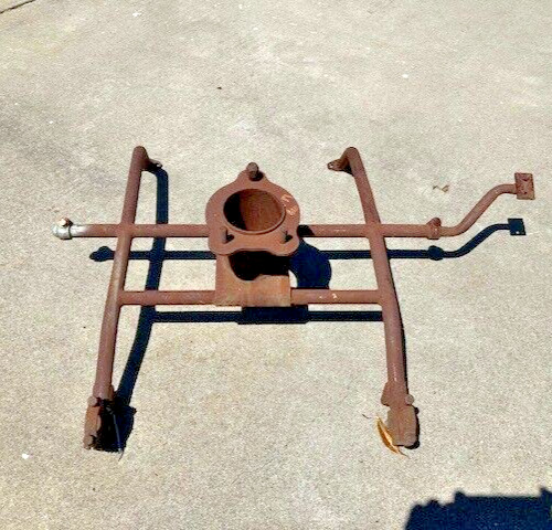 good used original MG TD Spare Tire carrier, with clamps & \