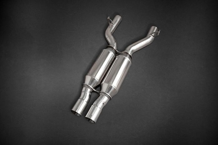 Capristo 2 X Middle Silencer (L+R) Fits for Mercedes A/C / S/W205