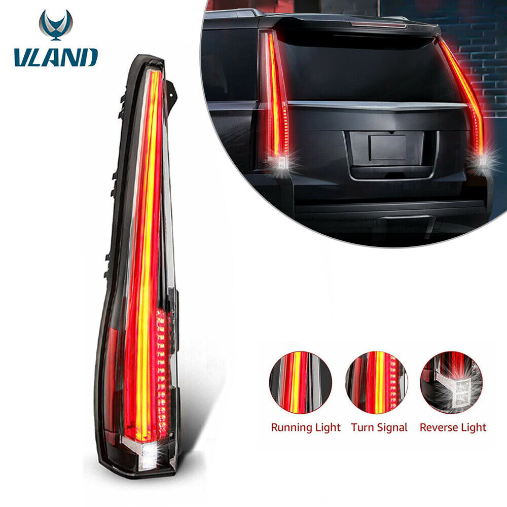 1PC Driver Side LED Tail Light for 2007-2014 Cadillac Escalade /ESV 2016 Version