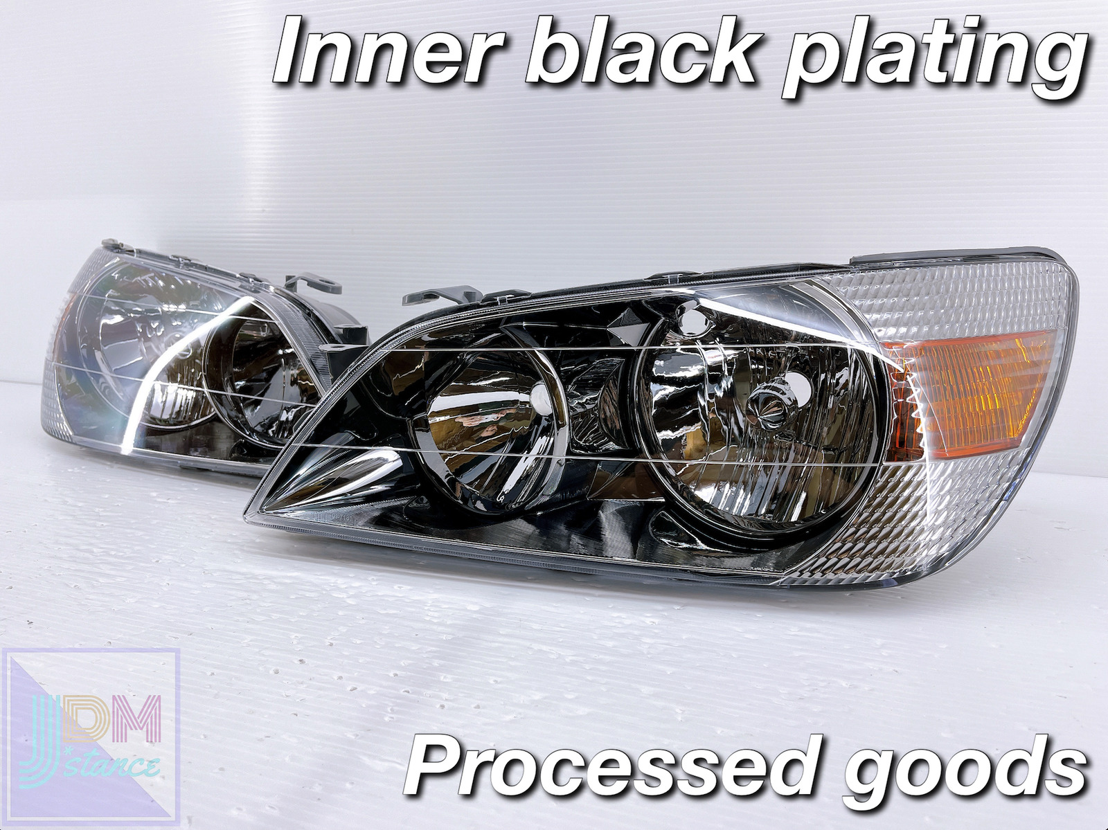Toyota Altezza Early 98-01 Makeup headlight Inner black plating IS200 SEX10 