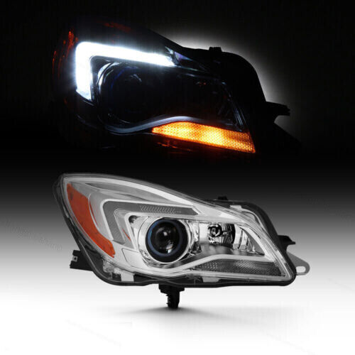 Fits 2014-17 Buick Regal HID/Xenon Projector Headlights Headlamps Passenger Side