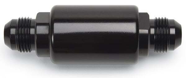 Russell 650103 Black -8AN 40 Micron Fuel Filter