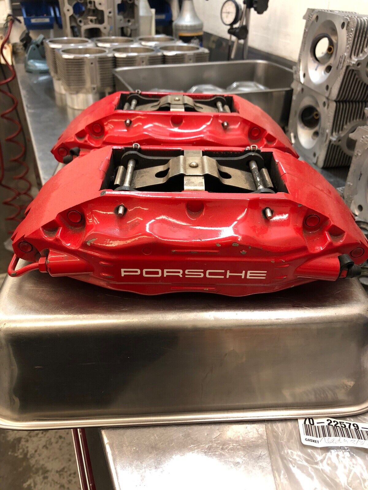Ferrari F40 Brake Caliper With Porsche Logo Used Pair Excellent Condition