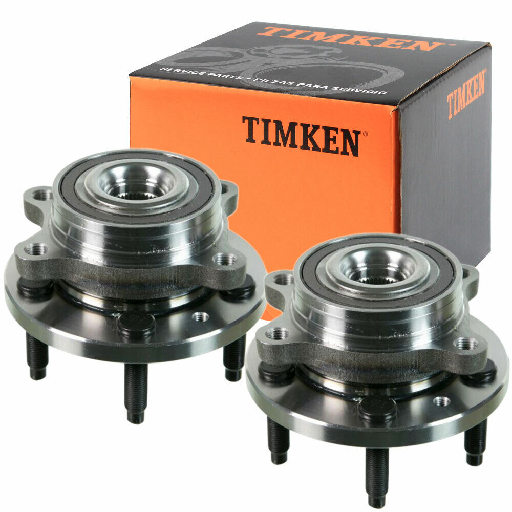 Timken Front Wheel Hub Bearing Pair for 10-19 Ford Taurus Flex Lincoln MKT w/ABS