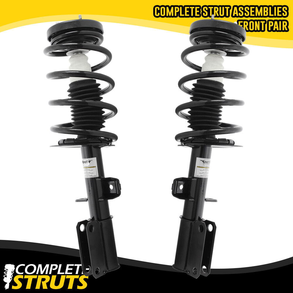 2000-2006 BMW X5 Front Left & Right Complete Strut & Coil Spring Assemblies Pair