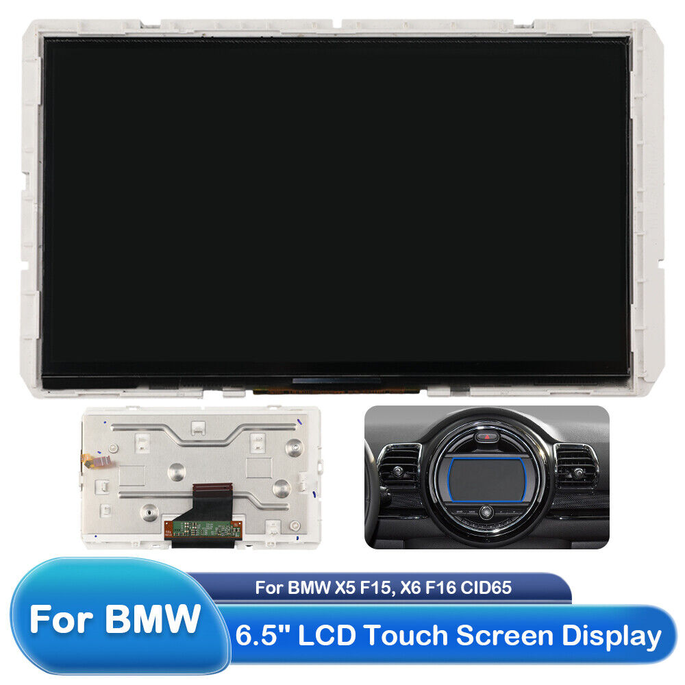 6.5\'\' Monitor LCD Touch Screen Display For BMW X3 X4 X5 F25 F26 F15 X6 F16 CID65