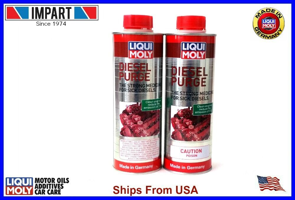 Liqui Moly Diesel Purge Fuel Cleaning Additive (2) 500ml cans LM2005 2005