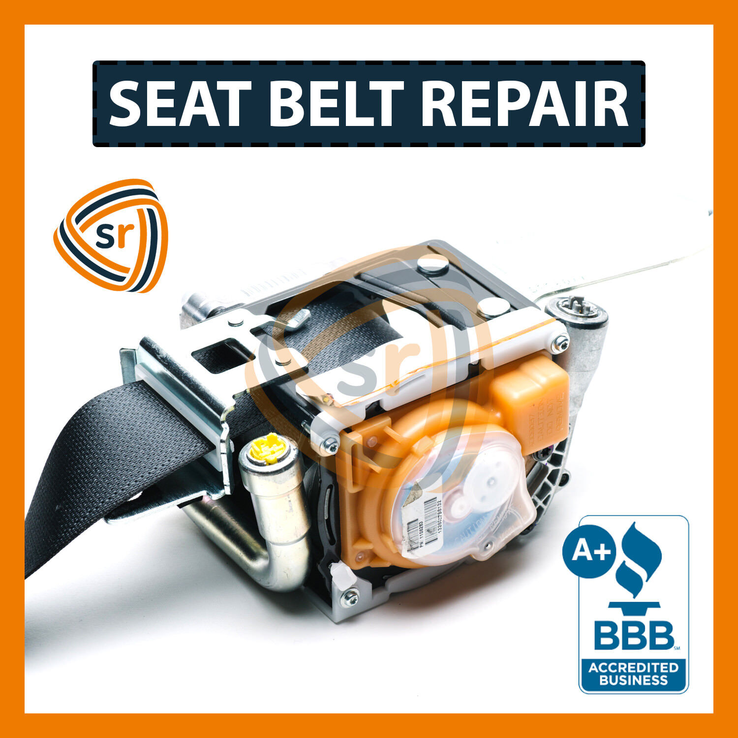 Fits Dodge Challenger Seat Belt Repair - Unlock After Accident FIX SINGLE STAGE