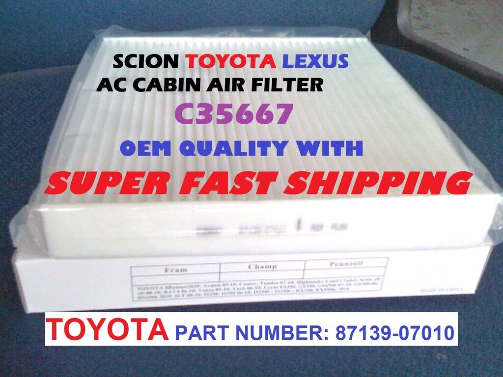 For SCION TOYOTA AC CABIN AIR FILTER Avalon Camry Tundra Sienna Prius Fast ship