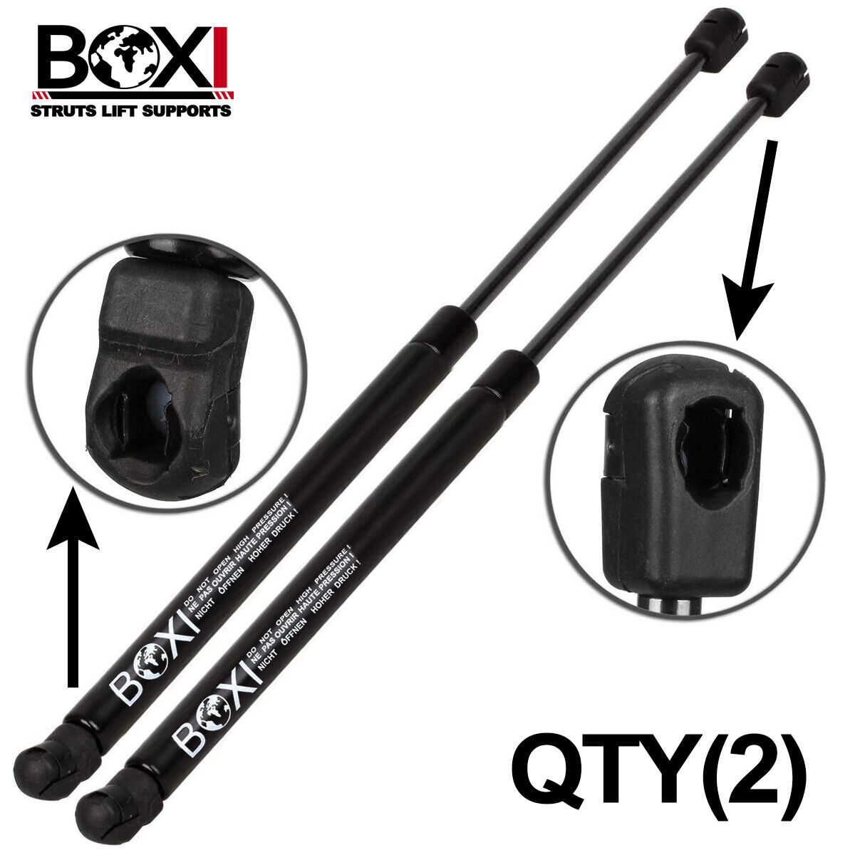 2 PCS Front Hood Lift Support Strut Shock Fit For Toyota Avalon 2005 2006-2012