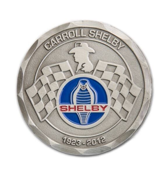 Carroll Shelby Tribute Challenge Coin Ford Mustang GT500 Super Snake Terlingua
