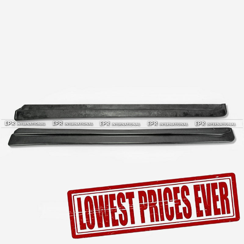 For 90-97 Mazda MX5 NA Miata Roadster FD Style FRP Side Skirt Extension 2pcs