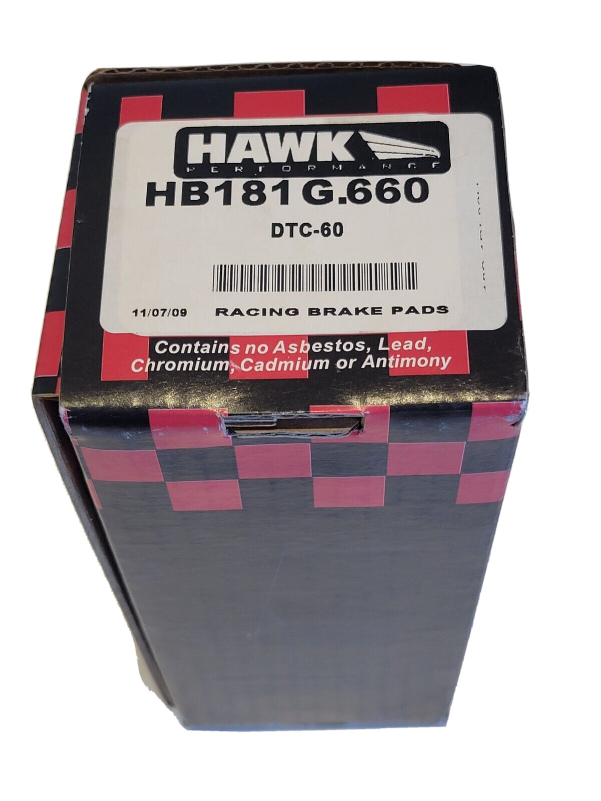 Hawk Racing Pad, HB181G.660 DTC 60, JDM Acura DC5, BMW, Ferrari 550, Lamborghini