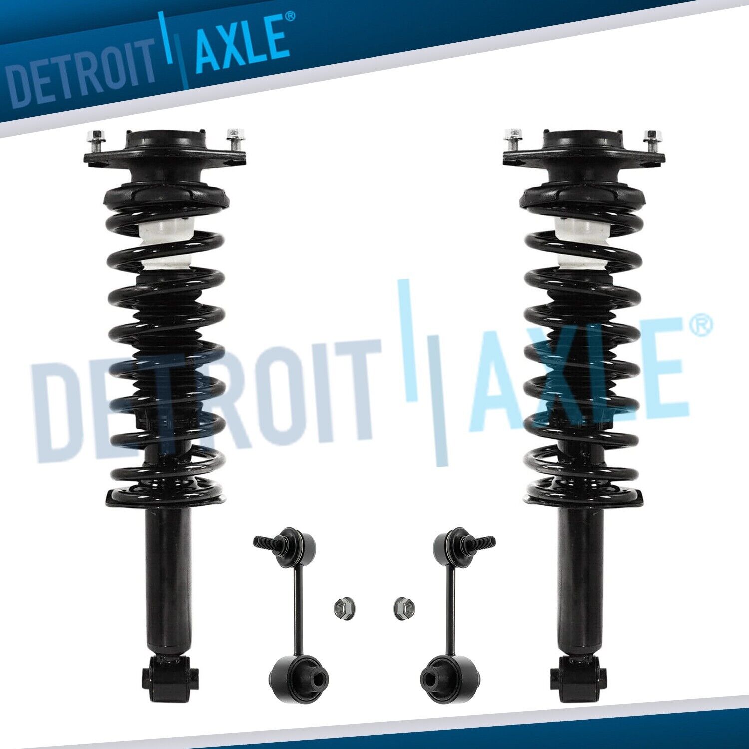 Rear Struts w/Coil Spring Assembly Sway Bar Links for  2009-2013 Subaru Forester
