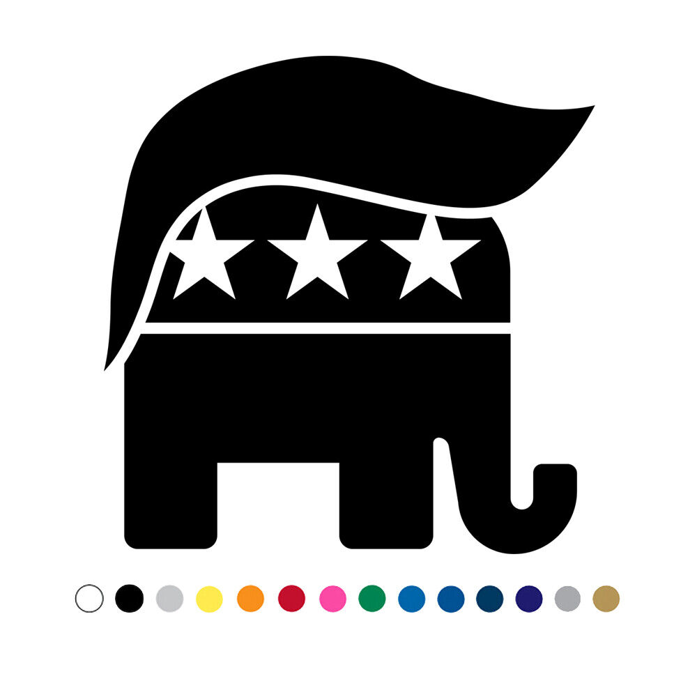Trump 2024 Decal Car Truck Vinyl Sticker President Presidential Election v6