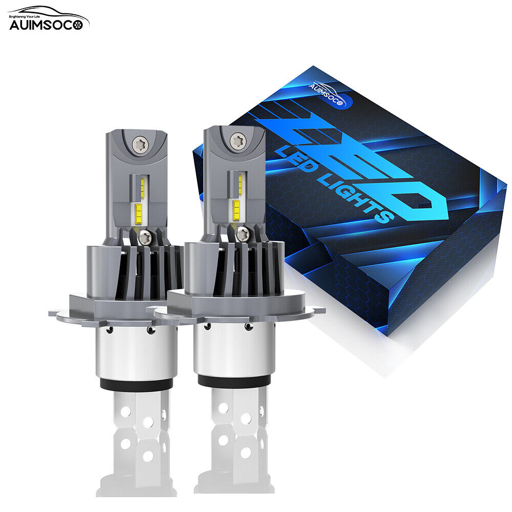 For Ford Focus 2000-2004 LED Headlights High Low beam Bulbs Combo Kit 2x H4/9003