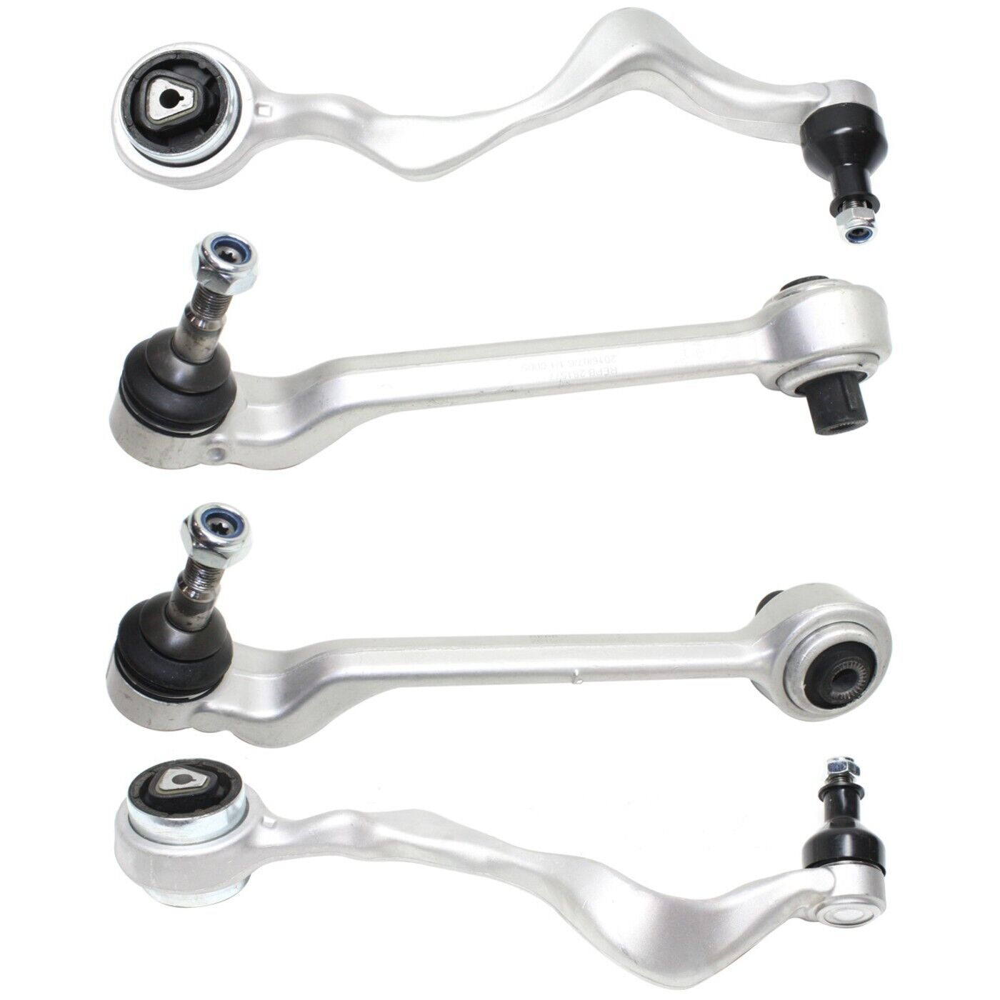 Control Arm Set For 2007-13 BMW 328i 335i Front Lower Frontward and Rearward RWD