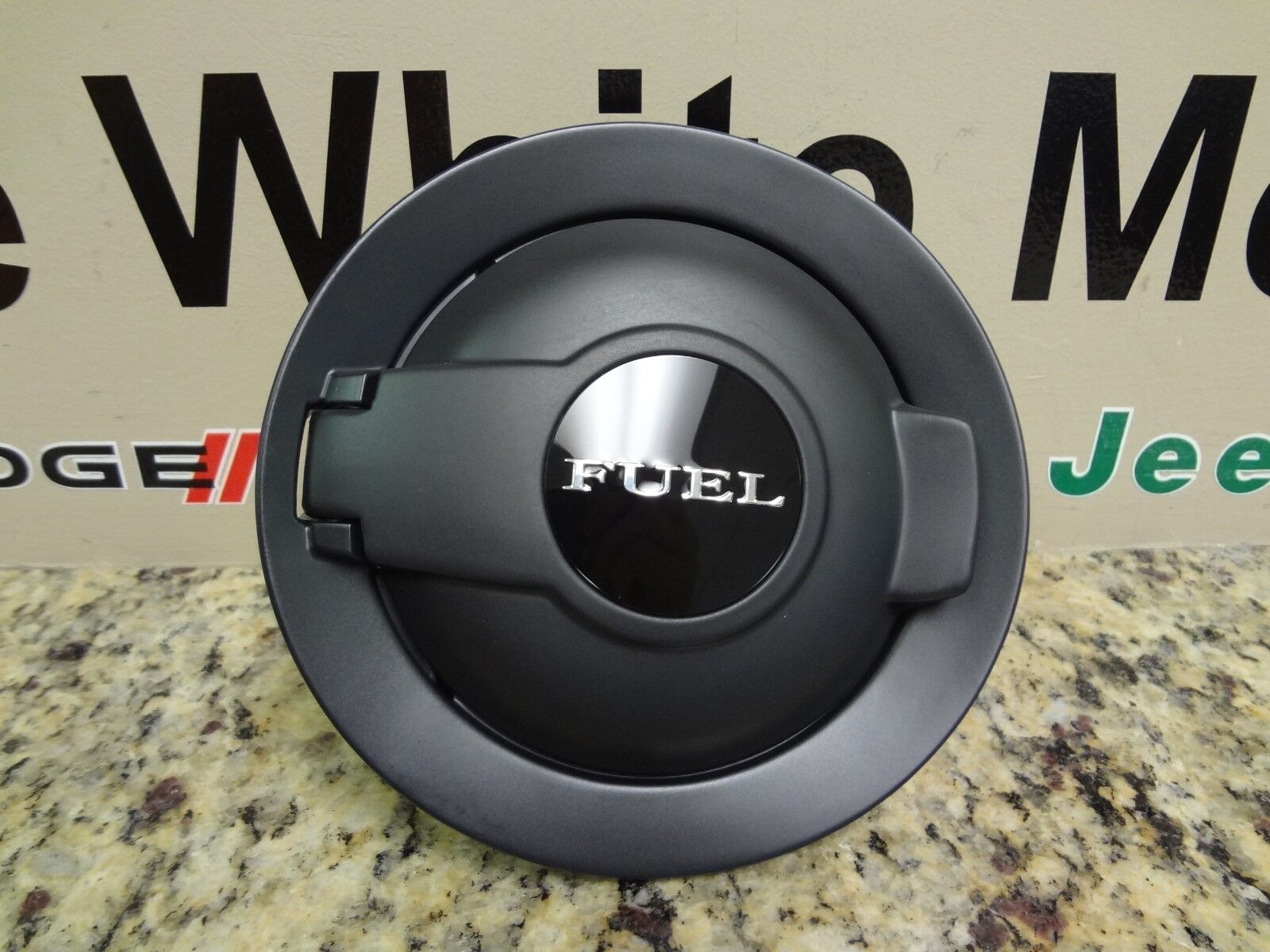 08-15 2015 Challenger New Black Fuel Filler Door Vapor Edition Mopar OEM