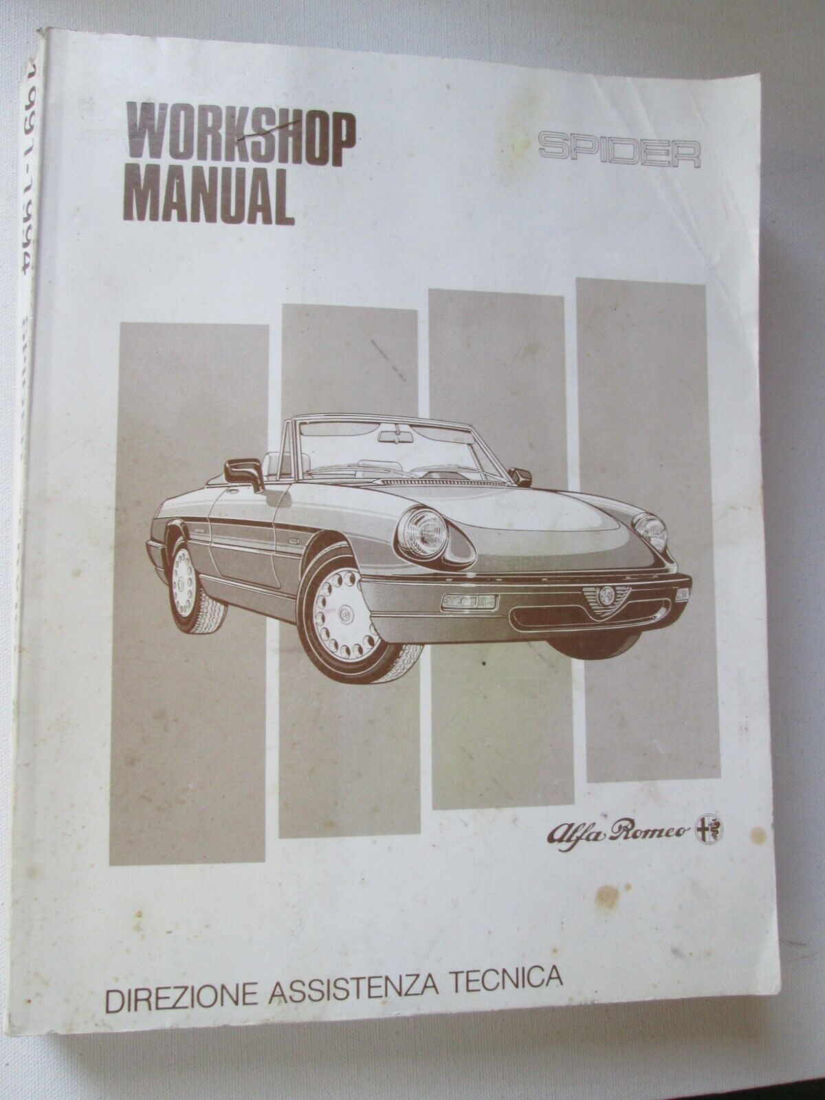 Alfa Romeo Spider Workshop Manual