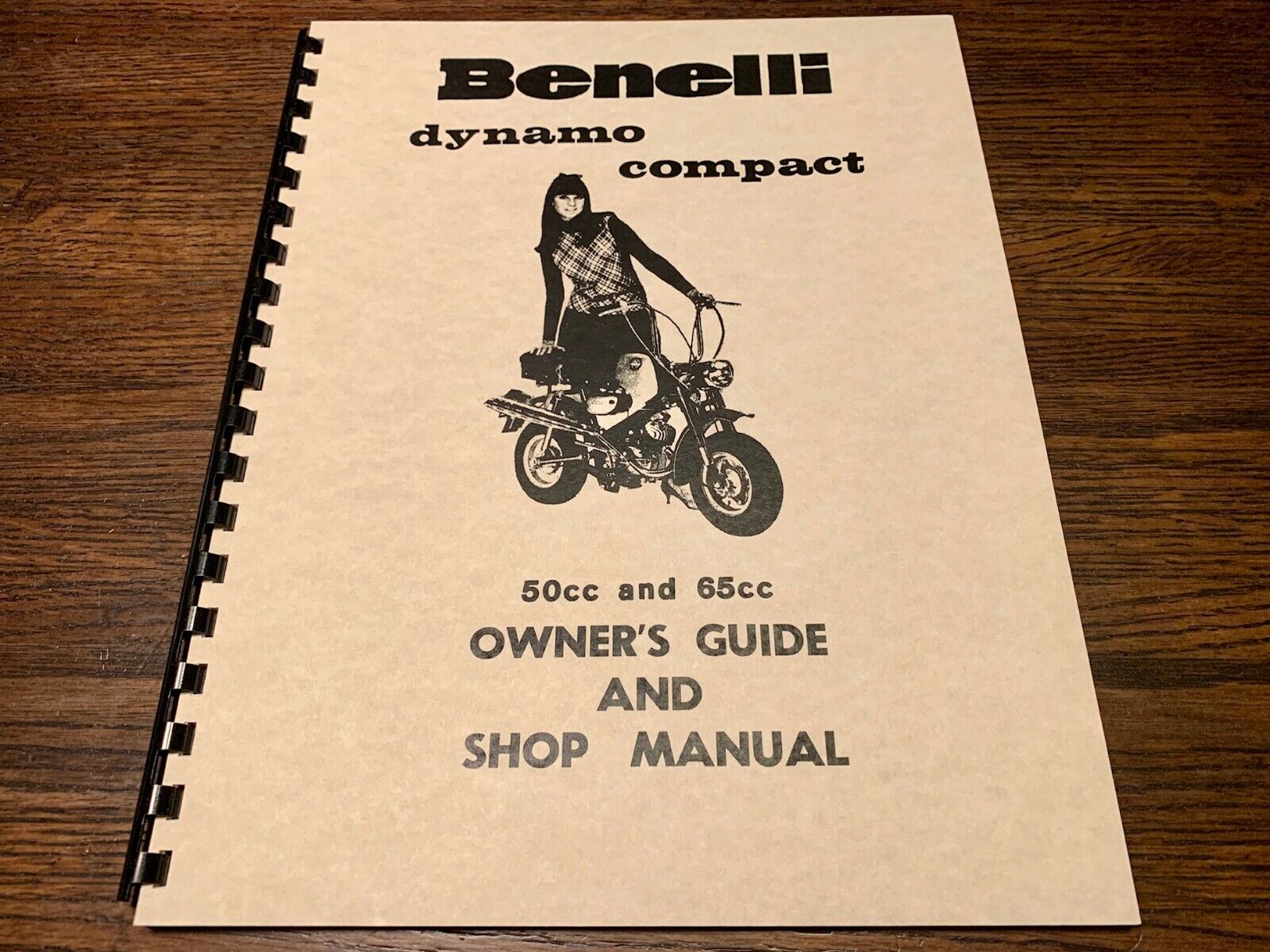 BENELLI DYNAMO 50cc & 65cc COMPLETE OWNERS GUIDE & SHOP SERVICE MANUAL