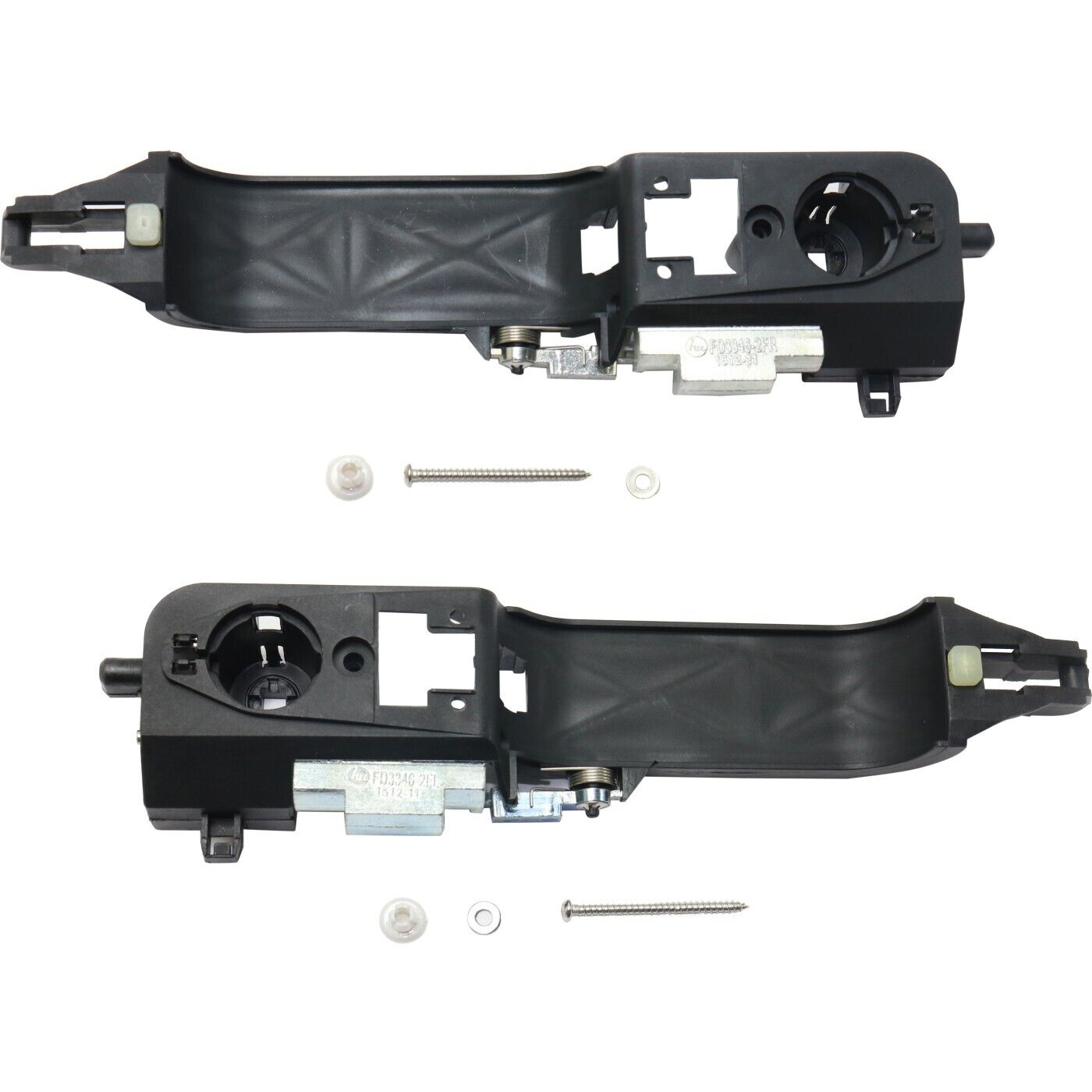 Exterior Door Handle Set For 2008-2011 Ford Focus Front Left and Right Side