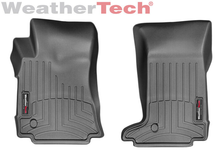 WeatherTech FloorLiner Mats for Cadillac CTS Coupe - 2011-2015 - 1st Row Black