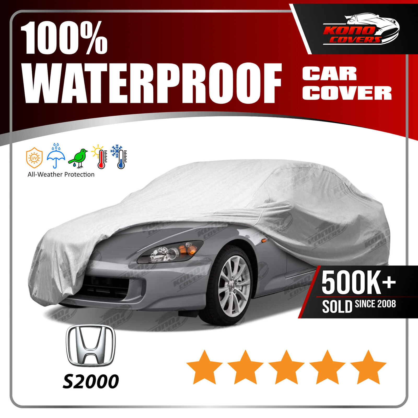 Fits. [HONDA S2000] CAR COVER - Ultimate Full Custom-Fit All Weather Protection