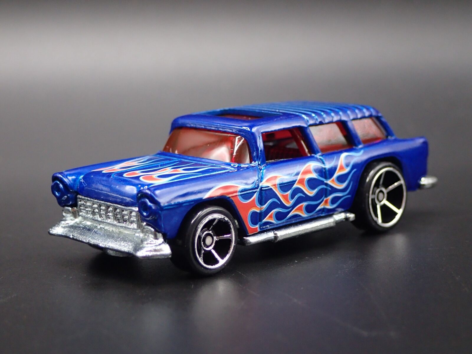 1955 55 CHEVY CHEVROLET NOMAD STATION WAGON RARE 1:64 SCALE DIECAST MODEL CAR