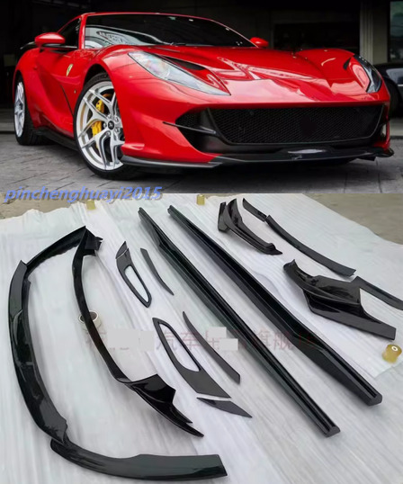 For Ferrari 812 Real Carbon Fiber novitec style Full set Exterior decoration kit