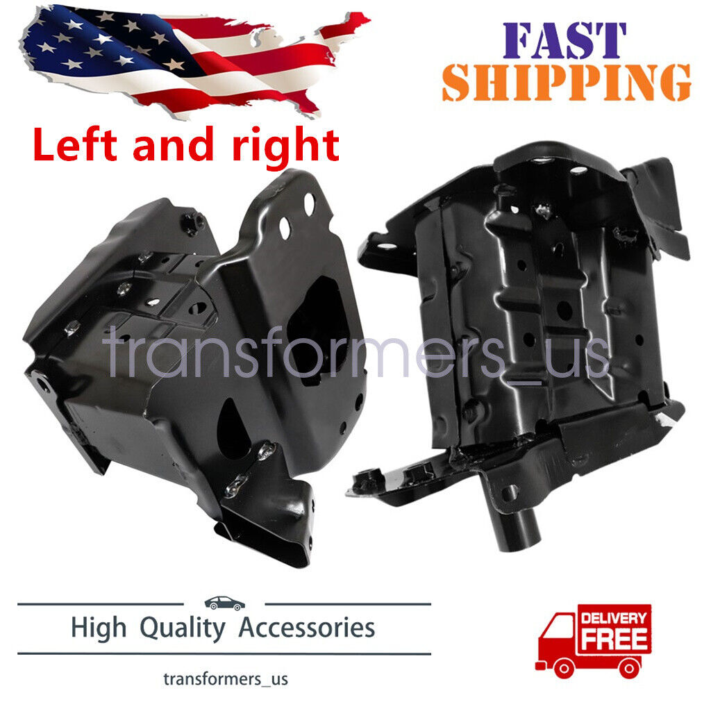 2 X Front Driver and Passenger Side Bumper Bracket For 2019-2023 Toyota Corolla