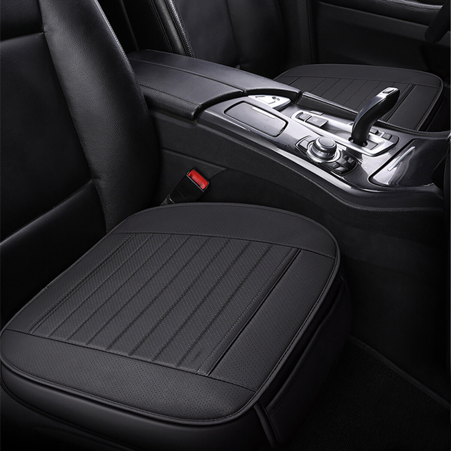 PU Leather Car Front Cover Cushion Seat Protector Half Full Surround Universal
