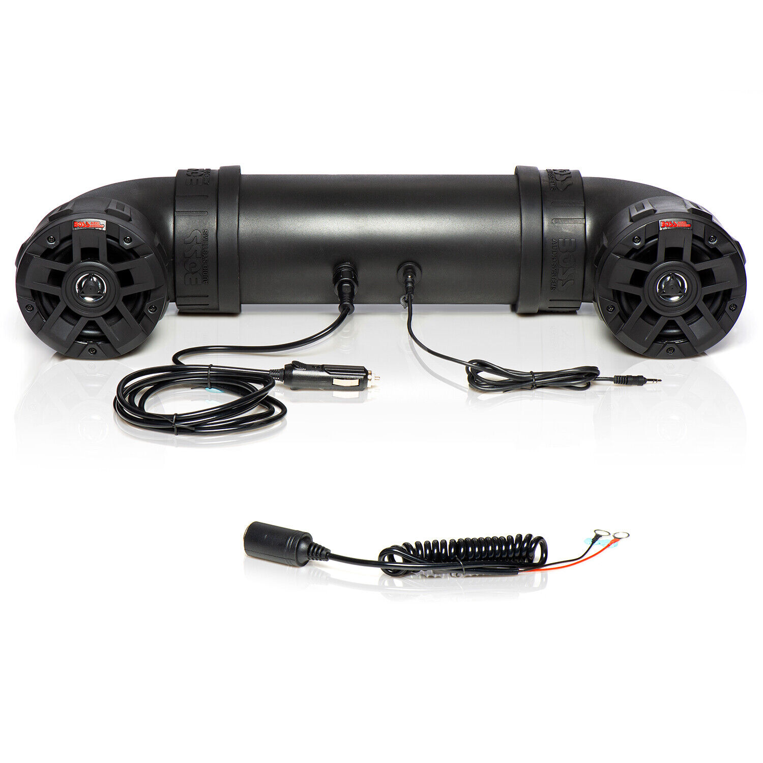 BOSS Audio Systems UTV4B ATV 4” Amplified Speakers, IPX5 Weatherproof, Bluetooth