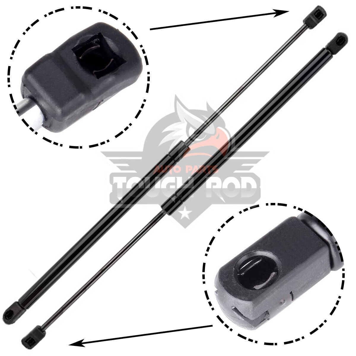 1Pair Hood Lift Support Strut Gas Charged Shock For Grand Marquis Crown Victoria