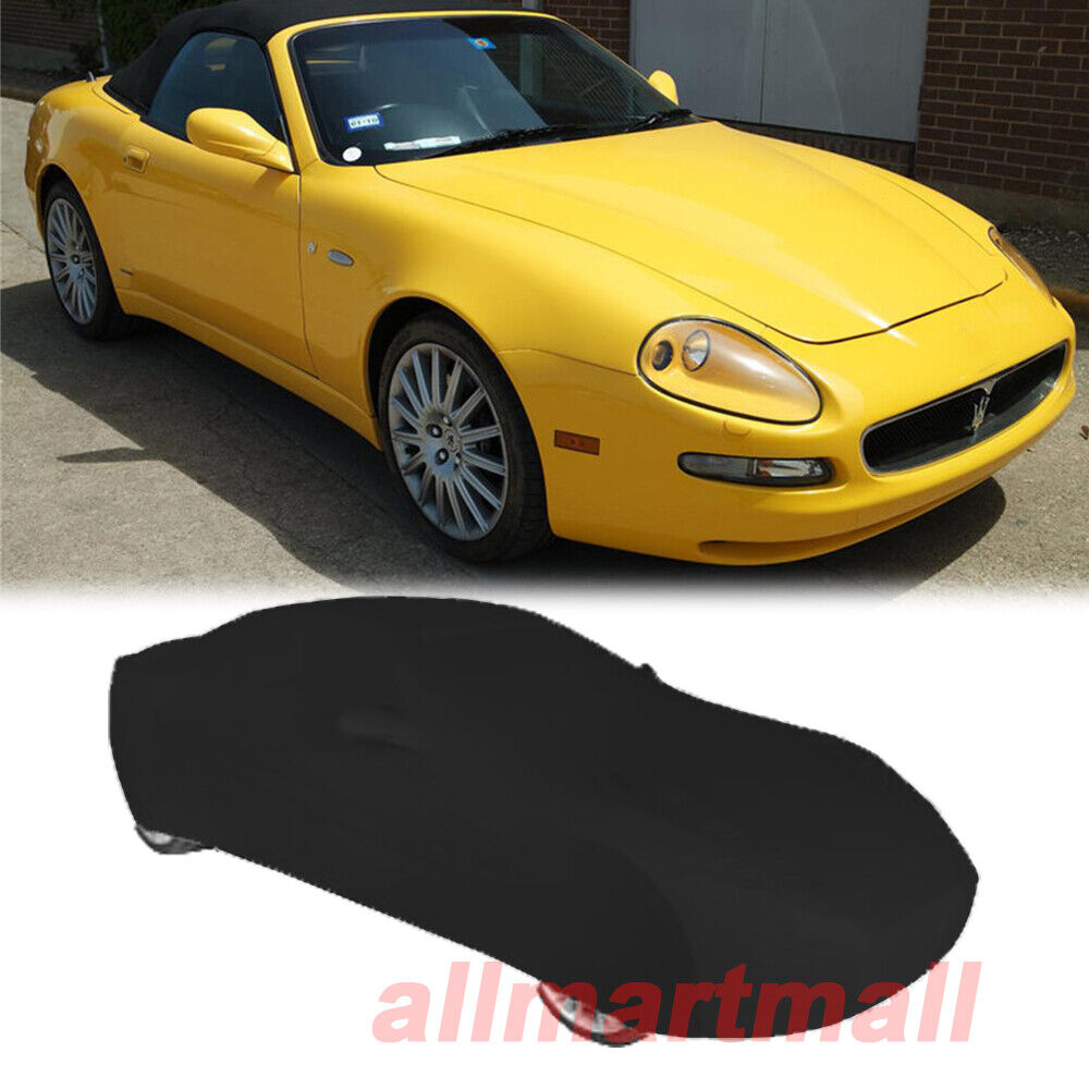Satin Soft Stretch Indoor Car Cover Scratch Dust Protect for Maserati Spyder