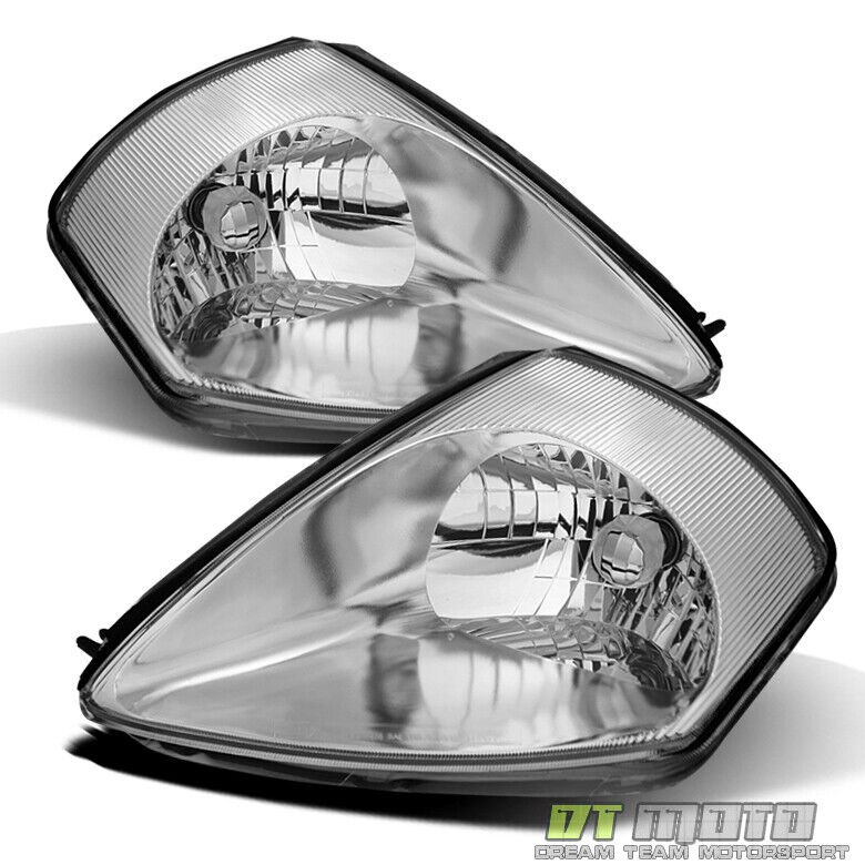 2000-2005 Mitsubishi Eclipse Replacement Headlights Front Lamps Pair Left+Right