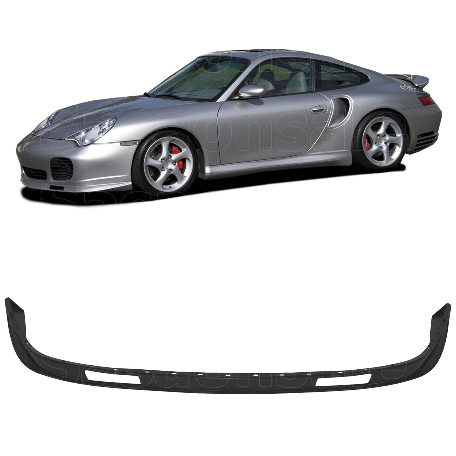 [SASA] Made for 01-05 Porsche 911 996 PU Front Lip 4S & Turbo Bumper Only