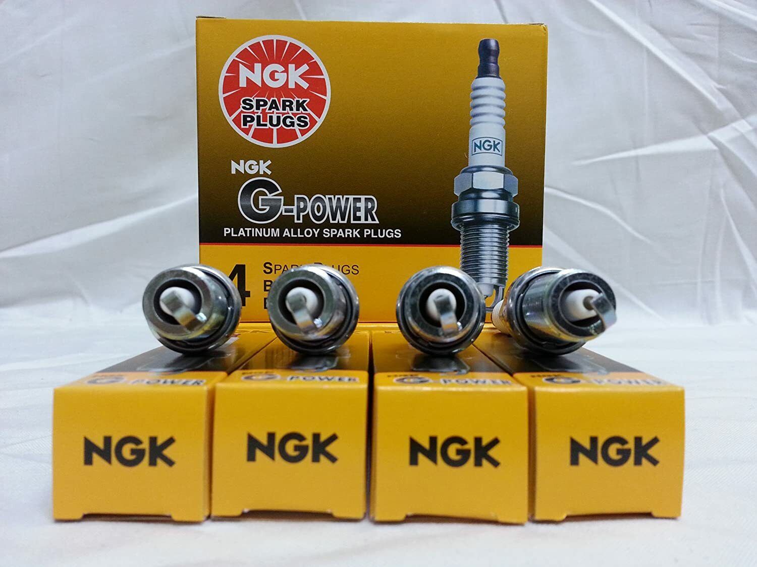 4PC NGK Platinum Spark Plugs for 2002-2011 Honda Civic 1.8L 2.0L