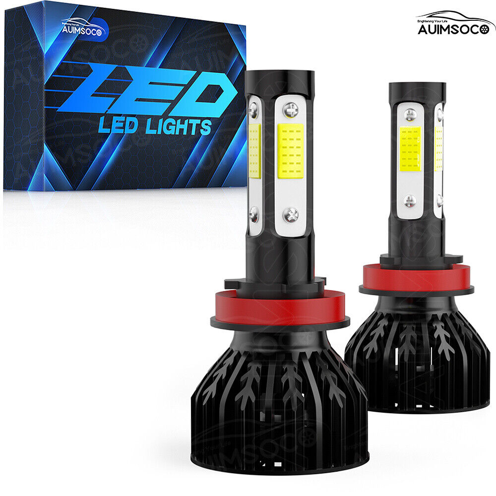 2pc H11 LED Headlight white Low beam lamp combo For Ford Transit-250 2015-2019