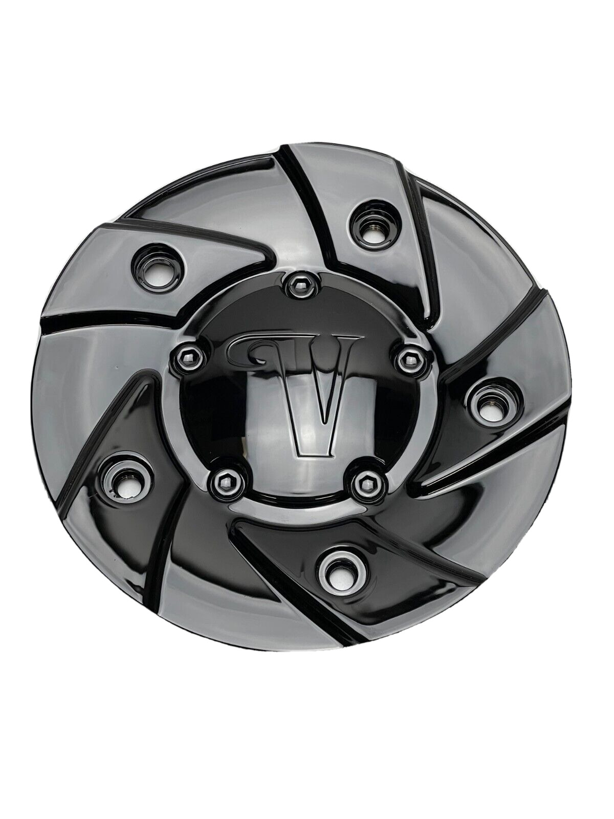 Velocity Gloss Black Wheel Center Cap 338-2 SJ711-20