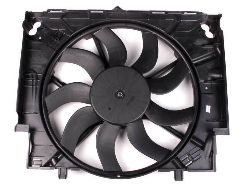 For BMW F10 E61 E60 Cooling Fan Assembly 351040711 Behr Hella Service