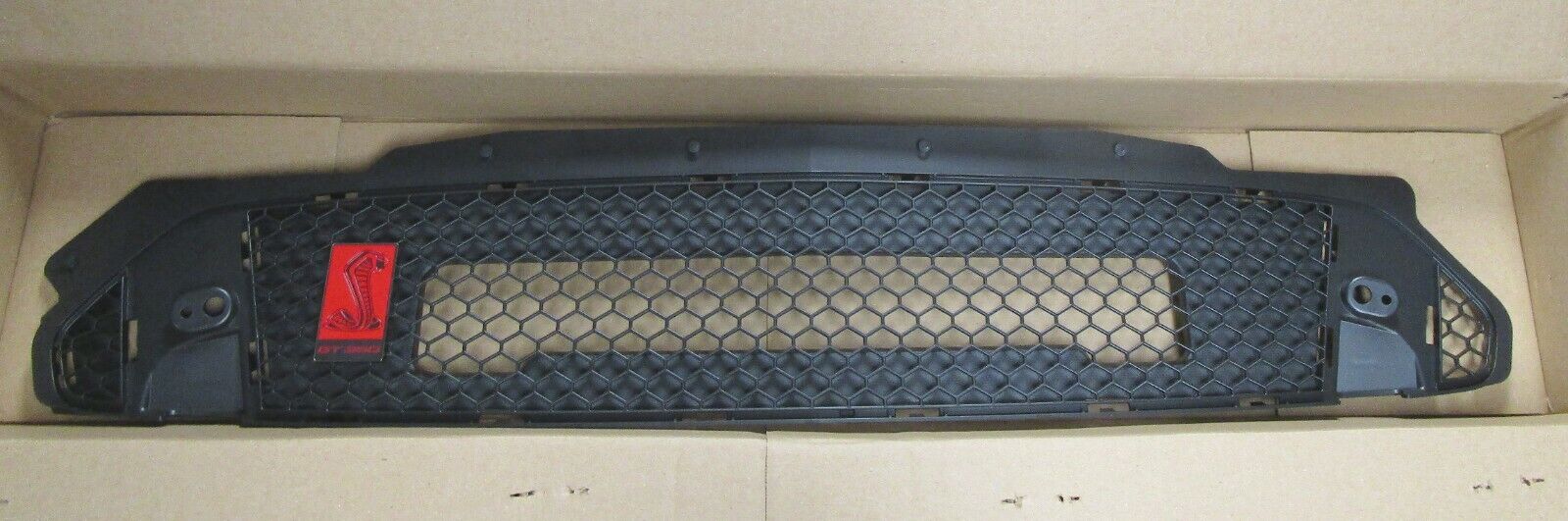 2015-2017 Ford Mustang Shelby GT350 GT350R Grille w/ Red Emblem OEM FR3Z-8200-BB